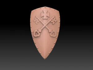 Paquete de escudos B&aacute;ltico Modelo de impresión 3D