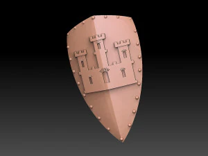 Paquete de escudos B&aacute;ltico Modelo de impresión 3D