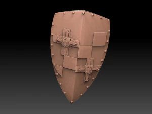 Paquete de escudos B&aacute;ltico Modelo de impresión 3D