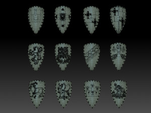 Shield Pack Balticum Model do druku 3D