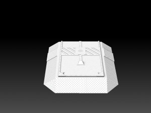Modular Road Grid Streetlights And Crosswalks Model Cetak 3D
