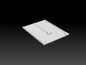 Modular Road Grid Low Roads Addon 3D Print Model