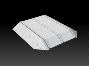 Modular Road Grid Low Roads Addon 3D 프린트 모델