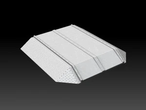 Modular Road Grid Low Roads Addon 3D Print Model