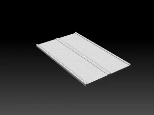 Modular Road Grid Low Roads Addon 3D Print Model