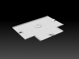 Modular Road Grid Low Roads Addon 3D Print Model