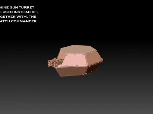 Space Dwarf Rocket APC 3D Print Model