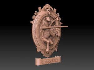 Miroir de conjuration magique Modèles 3D en vedette