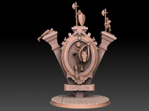 Miroir de conjuration magique Modèles 3D en vedette