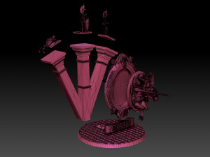 Magic Conjuring Mirror 3D-Druckmodell