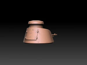 Renault FT Tank Turrets 3D Print Model