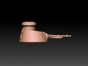 Renault FT Tank Turrets Modèles 3D en vedette