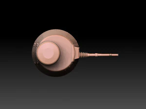 Renault FT Tank Turrets 3D Print Model