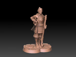 Ashigaru Musket Regiment 3D Print Model