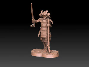 Ashigaru Musket Regiment 3D Print Model