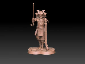 Ashigaru Musket Regiment 3D Print Model