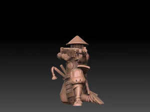 Ashigaru Lasrifle Regiment 3D Print Model