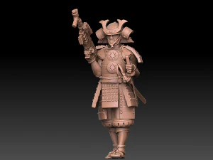 Ashigaru Lasrifle Regiment 3D Print Model
