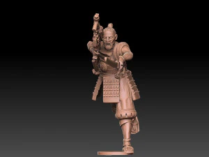 Ashigaru Lasrifle Regiment 3D Print Model
