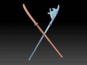 Ashigaru Naginata Regiment Modelo de Impressão 3D