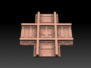 Modular Railroad Grid 3D Print Model