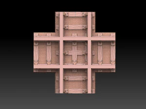 Modular Railroad Grid 3D Print Model