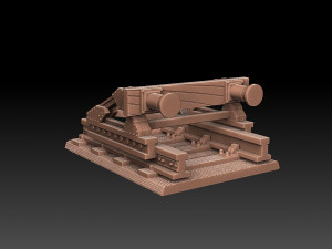 Modular Railroad Grid 3D-printmodel