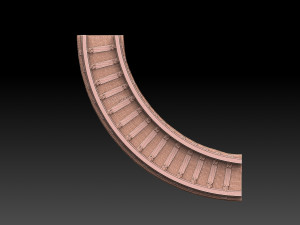 Modular Railroad Grid 3D-printmodel