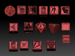 Odd Dice Pack 3D प्रिंट मॉडल