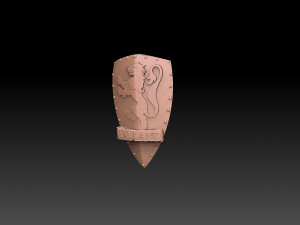Provinces of Sweden Shield Pack Model Cetak 3D