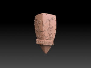 Provinces of Sweden Shield Pack Model Cetak 3D