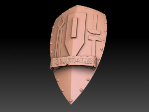 Provinces of Sweden Shield Pack Model Cetak 3D