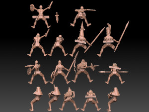 Plague Riders 3D प्रिंट मॉडल