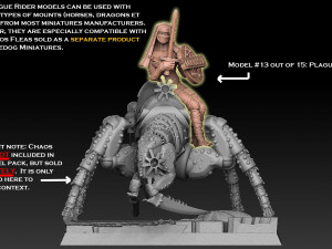 Plague Riders 3D प्रिंट मॉडल