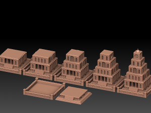 Heroes of Might and Magic 3 Necropolis Mage Guild 3D-Druckmodell