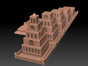 Heroes of Might and Magic 3 Necropolis Mage Guild 3D-Druckmodell