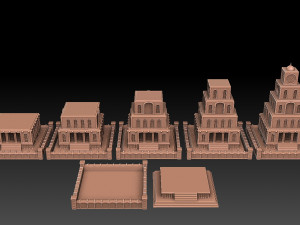 Heroes of Might and Magic 3 Necropolis Mage Guild 3D-Druckmodell