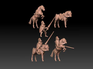 Heroes of Might and Magic 3 Champion 3D Print Model