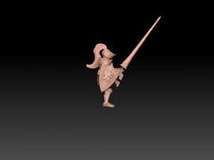 Heroes of Might and Magic 3 Champion 3D Print Model