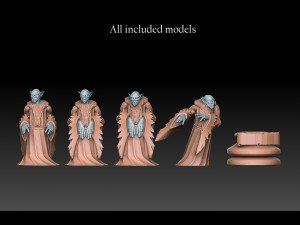 Heroes of Might and Magic 3 Vampire Lords Modello di stampa 3D