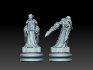 Heroes of Might and Magic 3 Vampire Lords Modello di stampa 3D