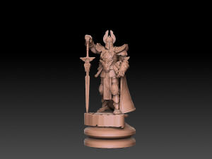 Heroes of Might and Magic 6 Winged Knight 3D Print Model