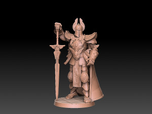 Heroes of Might and Magic 6 Winged Knight 3D Print Model