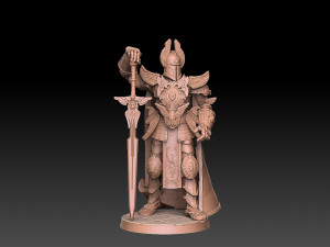 Heroes of Might and Magic 6 Winged Knight 3D Print Model