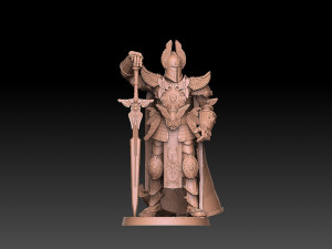 Heroes of Might and Magic 6 Winged Knight 3D Print Model