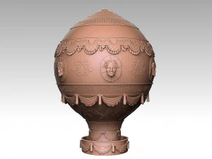 Montgolfier Balloon 3D Print Model
