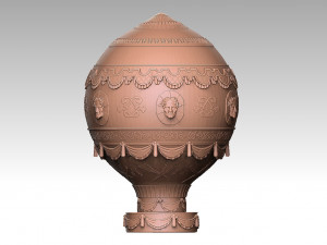 Montgolfier Balloon 3D 프린트 모델