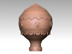 Montgolfier Balloon 3D Print Model
