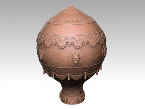 Montgolfier Balloon 3D 프린트 모델