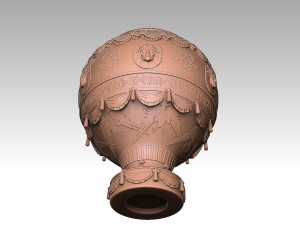 Montgolfier Balloon 3D 프린트 모델
